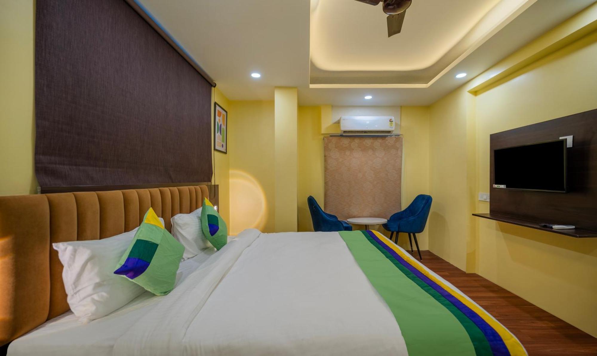 فندق Treebo Taj Square, 10 Mins From Airport باتنا المظهر الخارجي الصورة