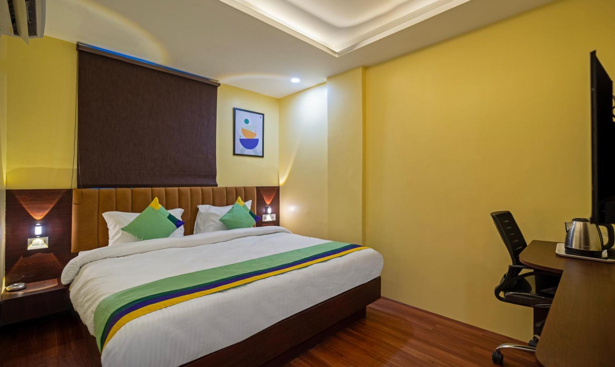 فندق Treebo Taj Square, 10 Mins From Airport باتنا المظهر الخارجي الصورة