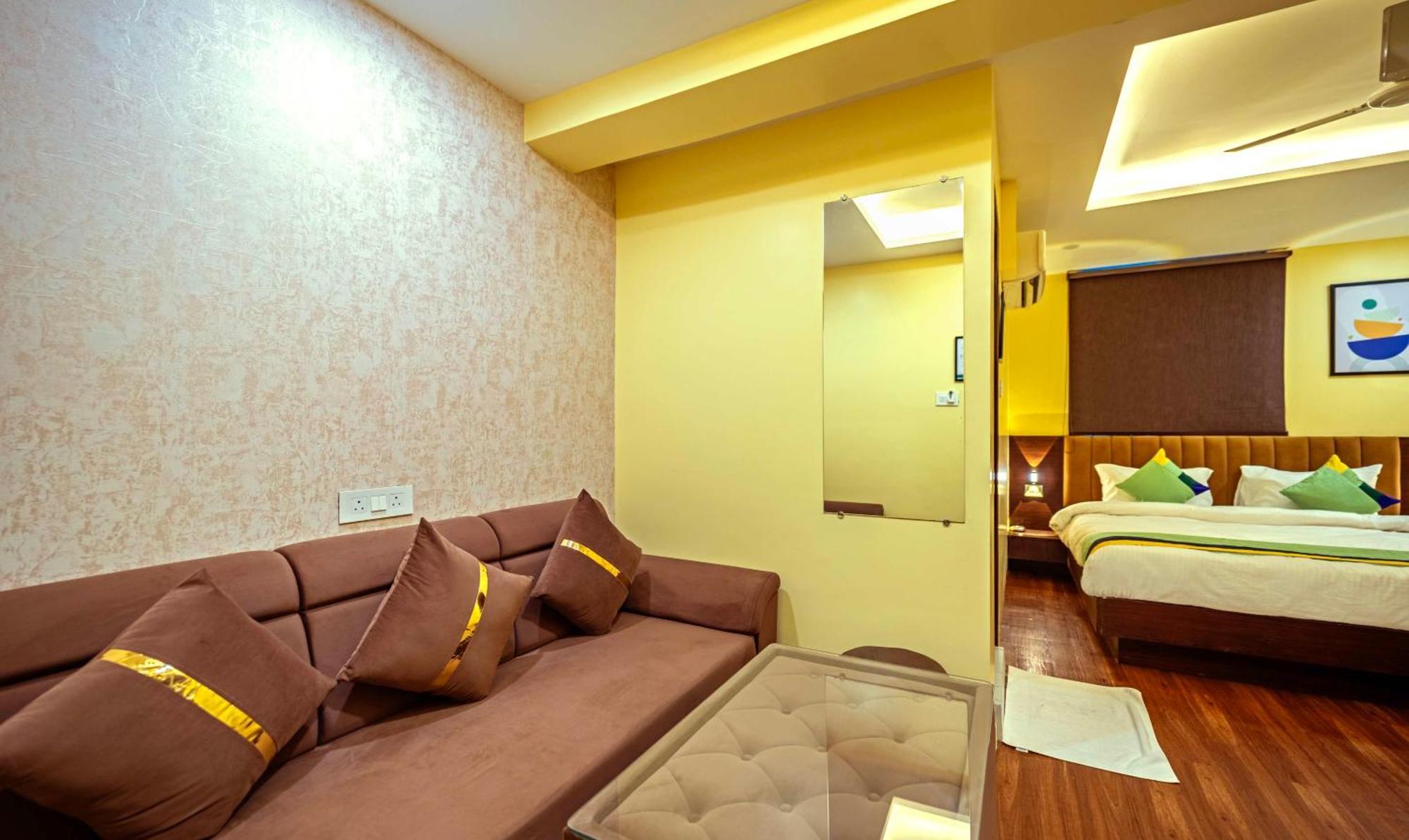 فندق Treebo Taj Square, 10 Mins From Airport باتنا المظهر الخارجي الصورة