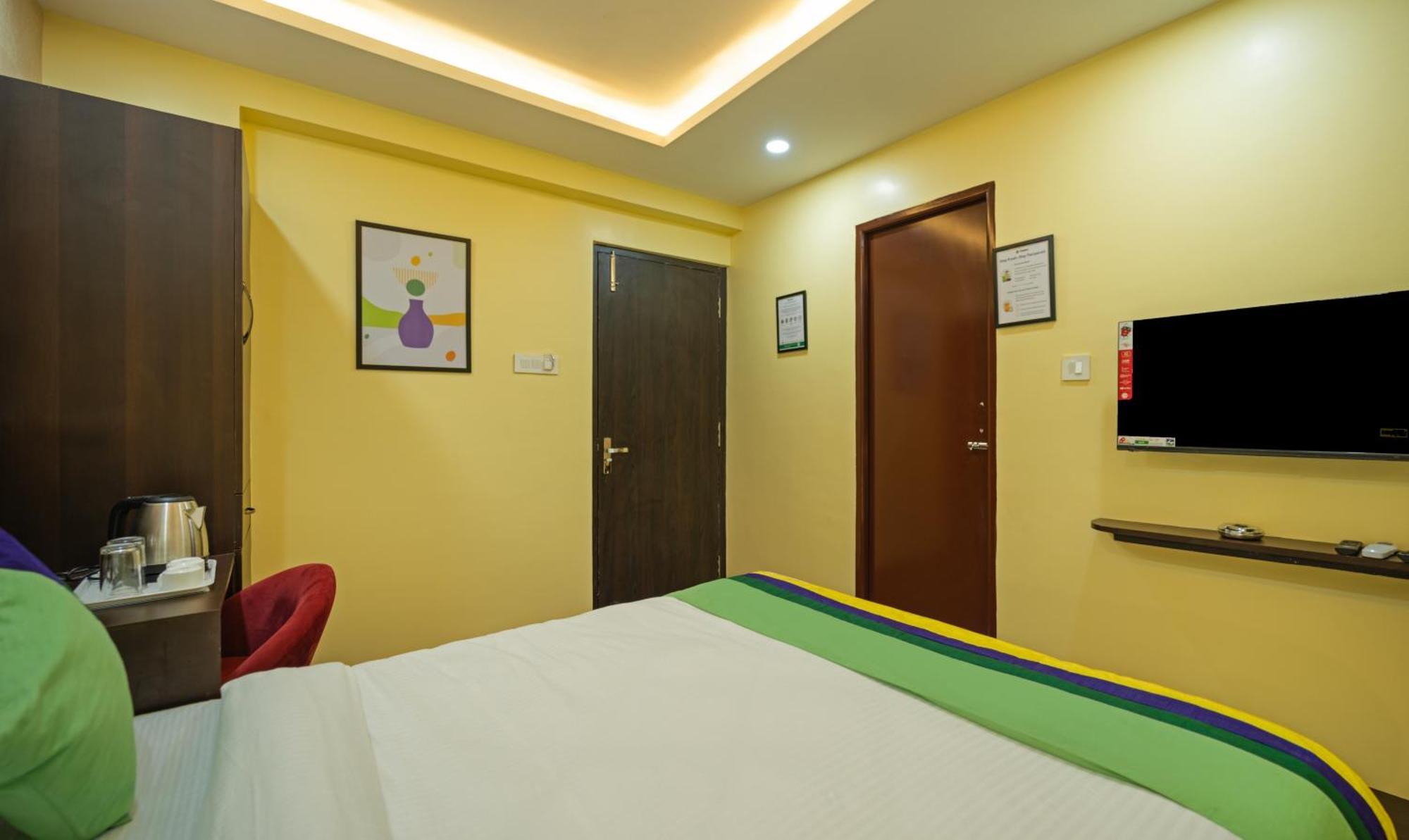 فندق Treebo Taj Square, 10 Mins From Airport باتنا المظهر الخارجي الصورة