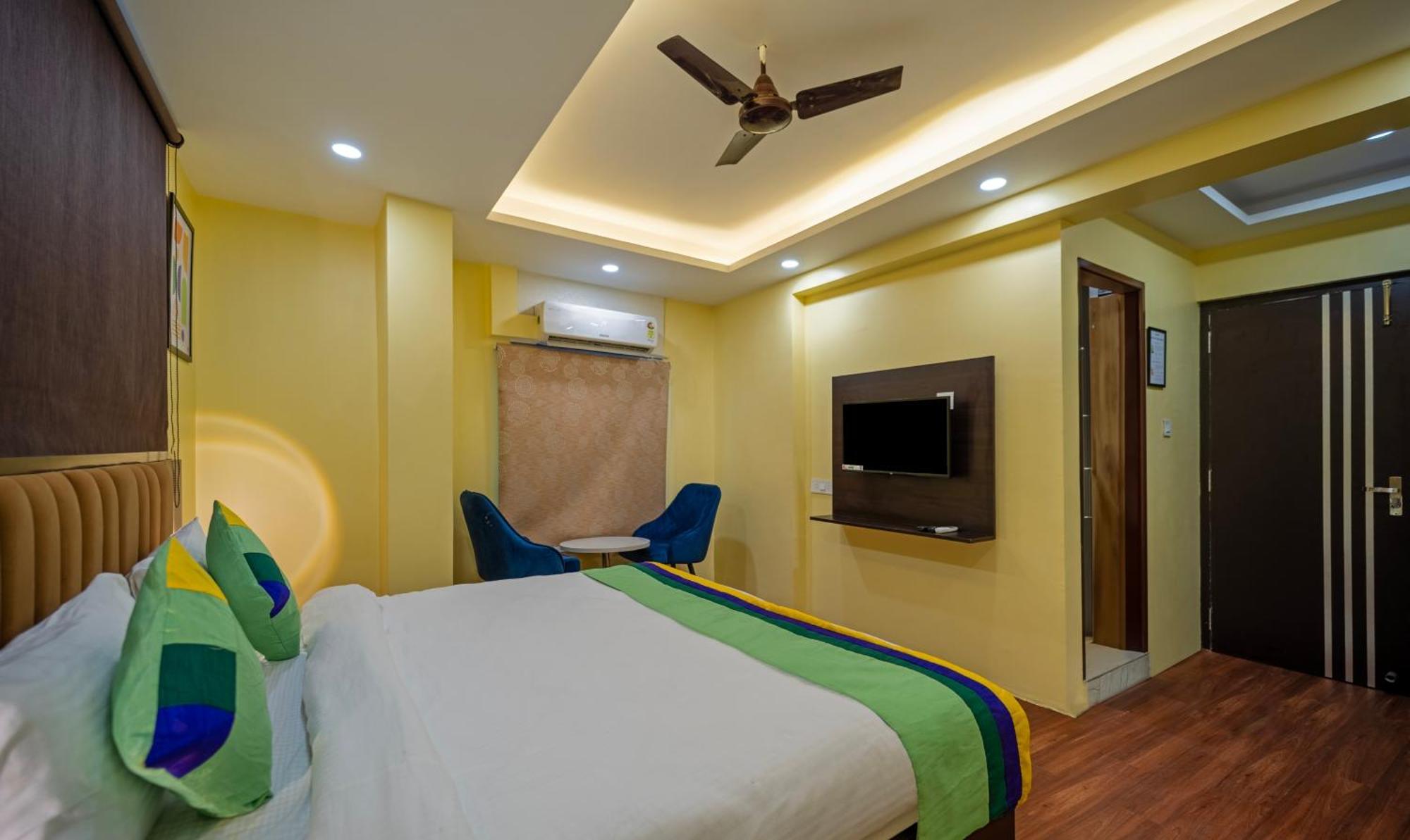 فندق Treebo Taj Square, 10 Mins From Airport باتنا المظهر الخارجي الصورة